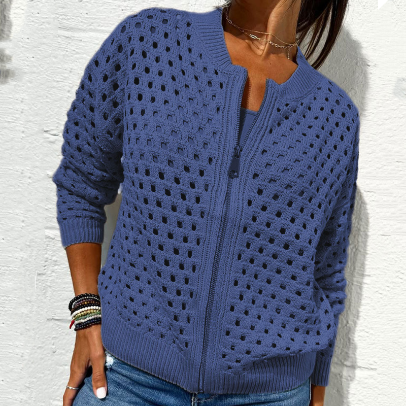 Florence - Gebreid vest voor dames