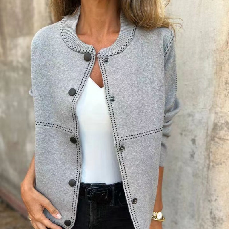 Bea™ - Damesvest met knoopsluiting