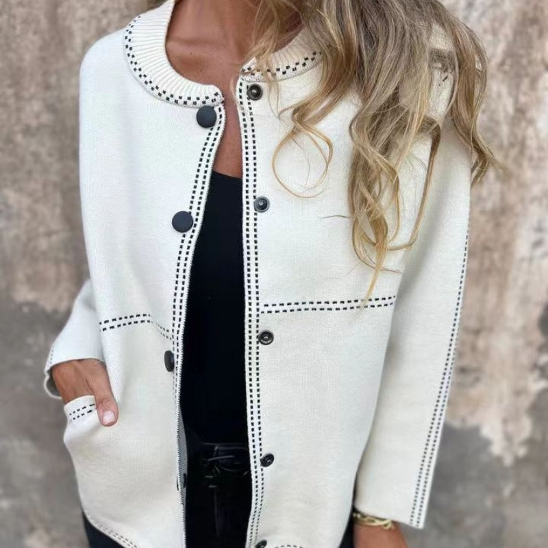 Bea™ - Damesvest met knoopsluiting
