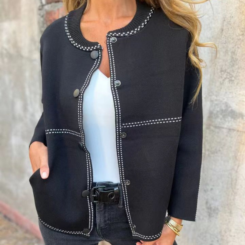 Bea™ - Damesvest met knoopsluiting