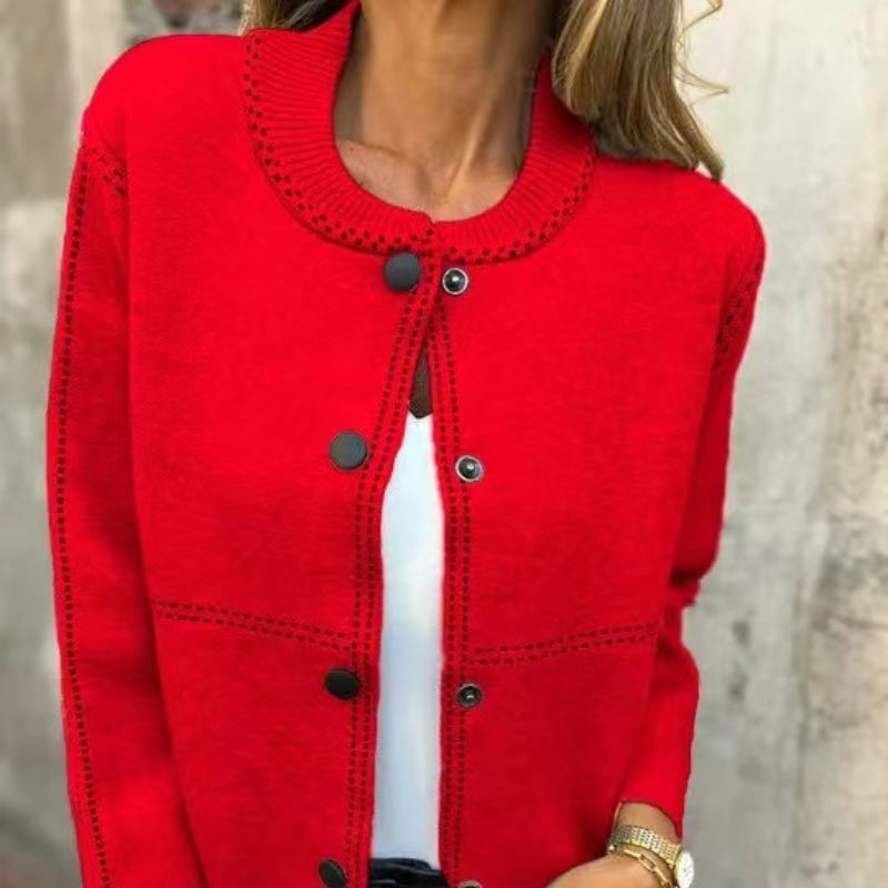 Bea™ - Damesvest met knoopsluiting