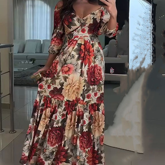 Paulina™ - Chique bloemenjurk
