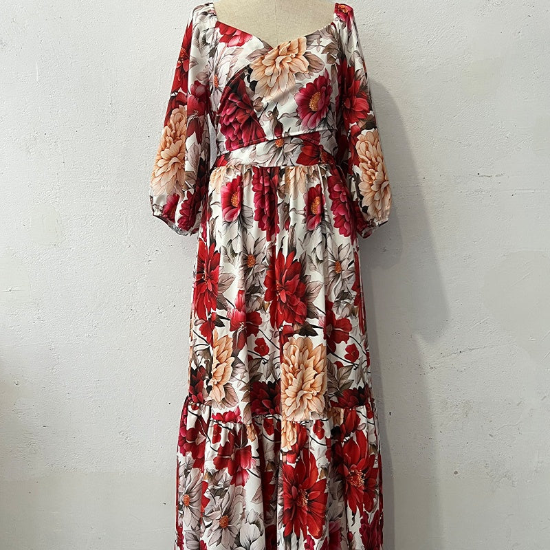 Paulina™ - Chique bloemenjurk