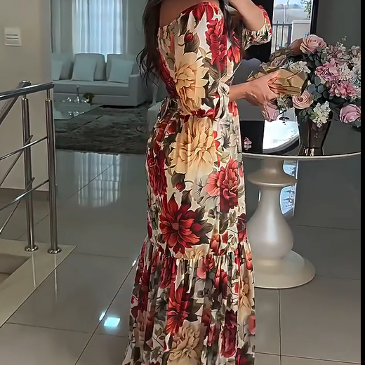 Paulina™ - Chique bloemenjurk