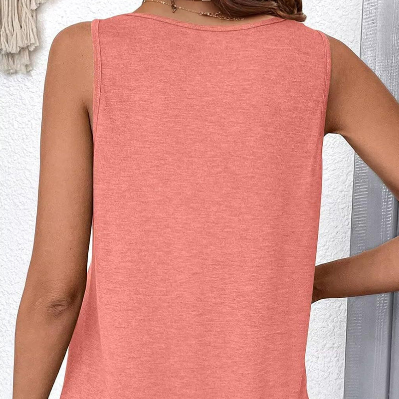 Verena™ - V-hals mouwloze top voor vrouwen