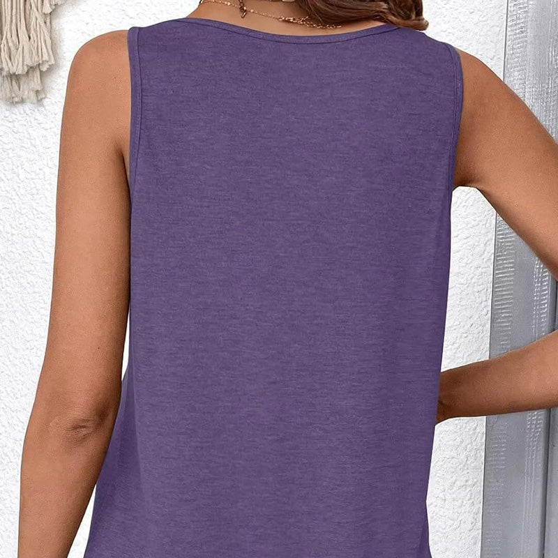 Verena™ - V-hals mouwloze top voor vrouwen