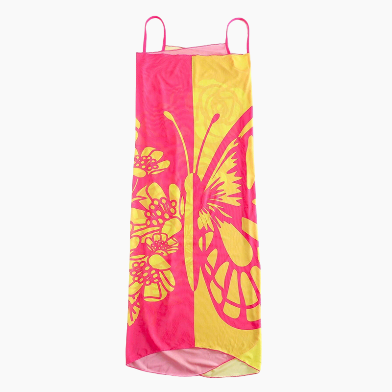 Kassara™ - Dames Badpak Cover-up met Vlinderpatroon