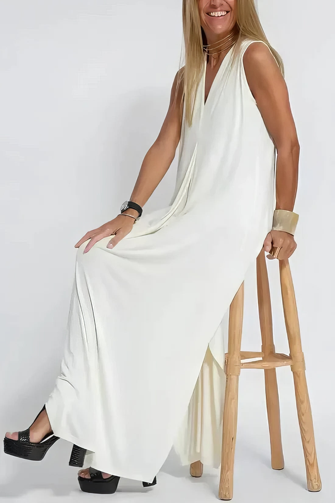 Katriel™ - Elegante jurk met een verhogende snit