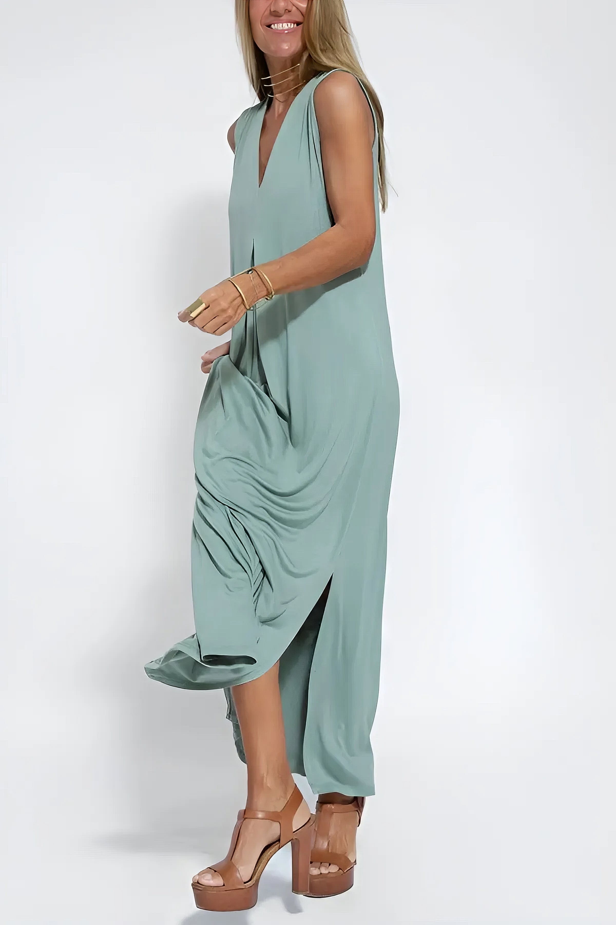 Katriel™ - Elegante jurk met een verhogende snit