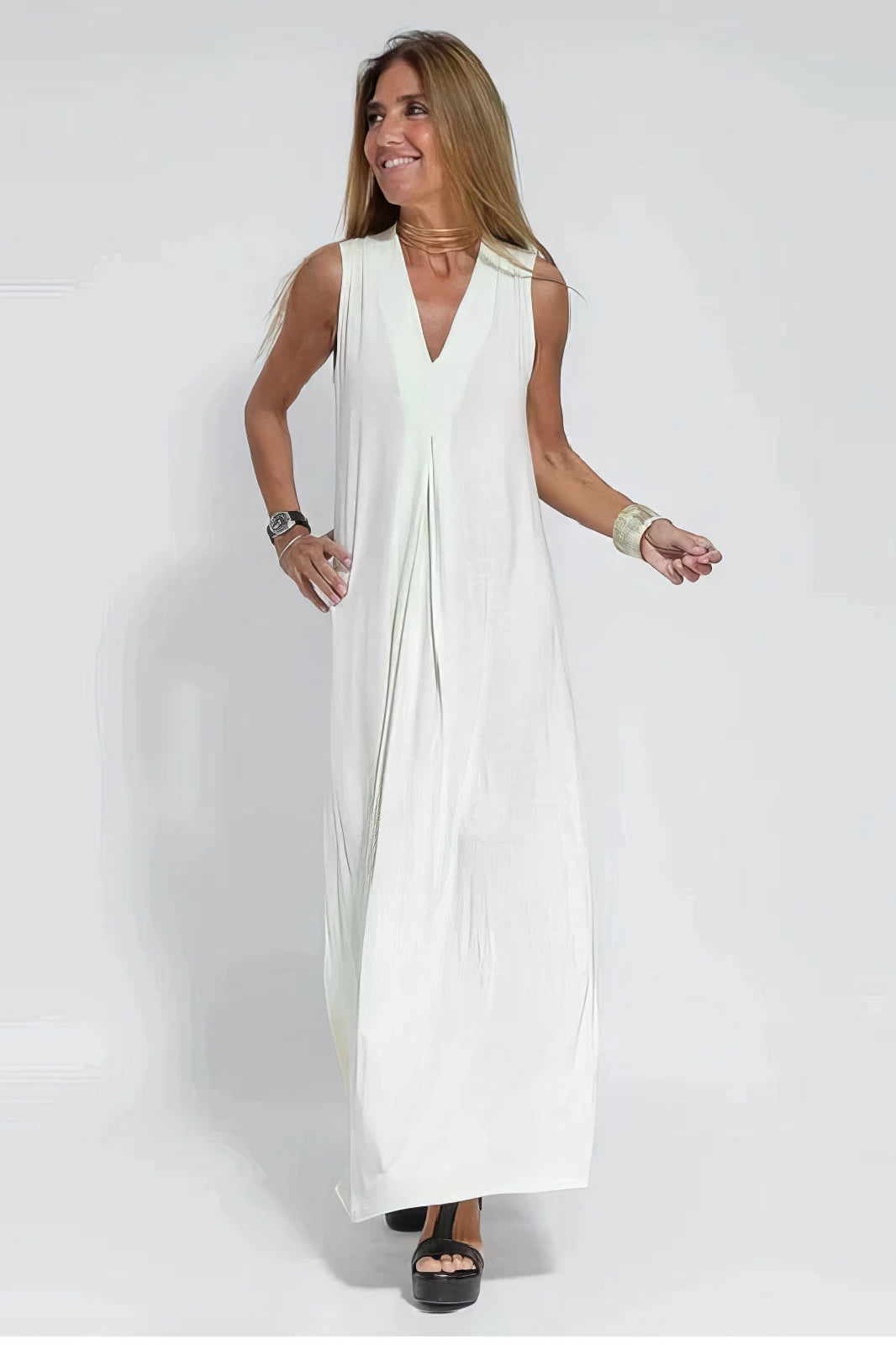 Katriel™ - Elegante jurk met een verhogende snit