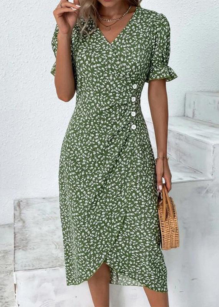 Aysel™ Elegante en Comfortabele Bloemenjurk
