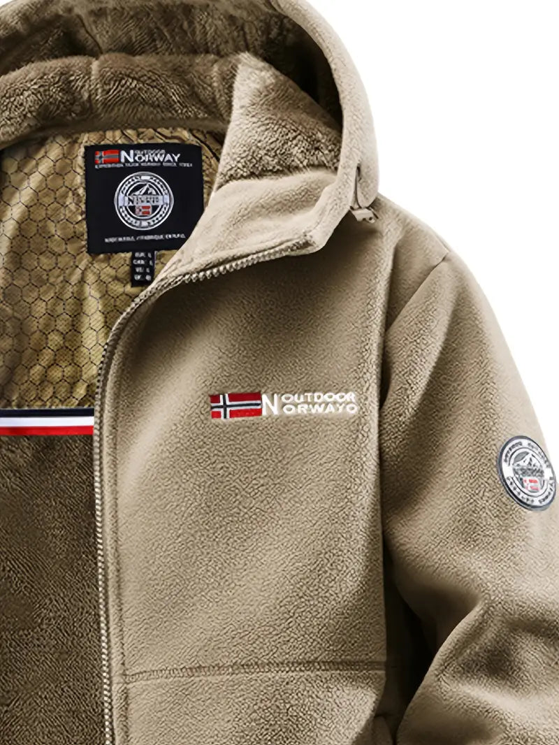 Oliver - Thermische Fleece Winterjas voor Mannen