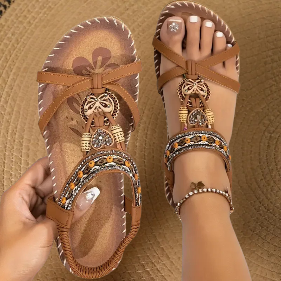 Adelira™ - Orthopedische sandalen Ibiza stijl