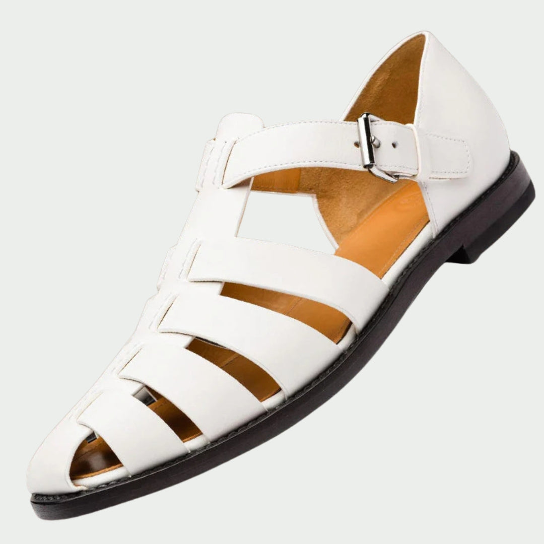 Ben™ - Premium leren herensandalen