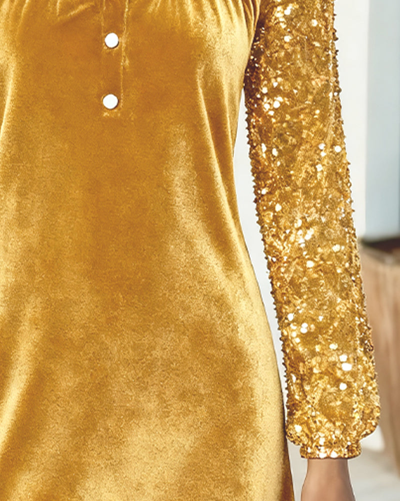 Averlissa - Kerstjurk van Glanzend Fluweel