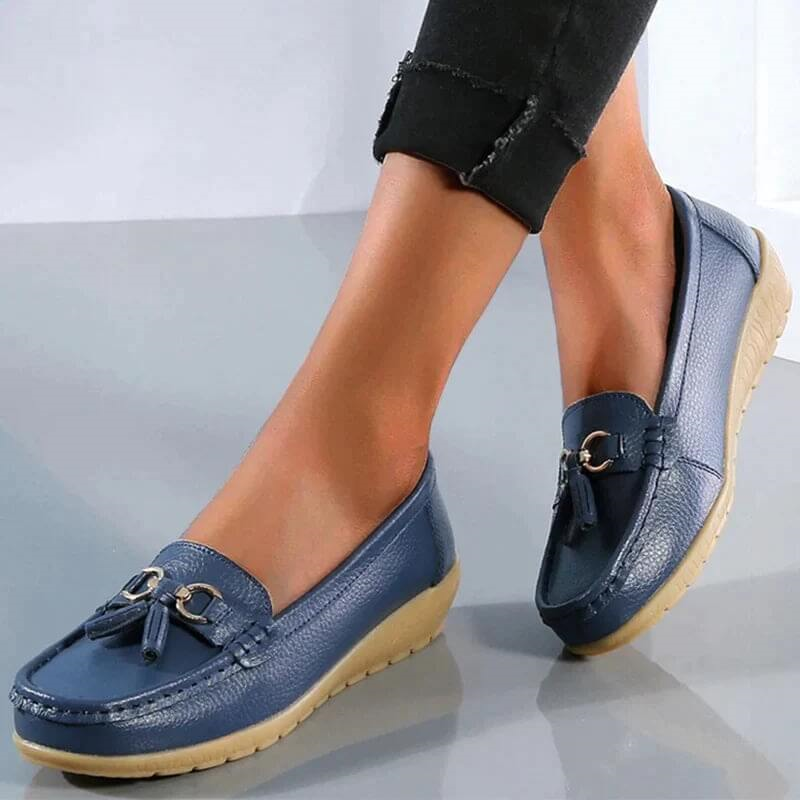 Heliora™ - Leren orthopedische comfortschoenen - Natuurlijke elegantie in elke stap