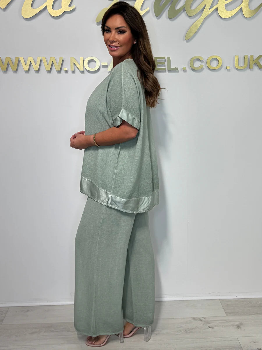 Haliora™ - Casual en trendy damesset met V-halslijn