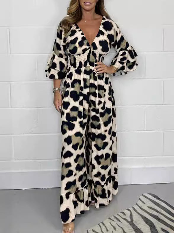 Priscille™ - Jumpsuit met prachtige print voor dames
