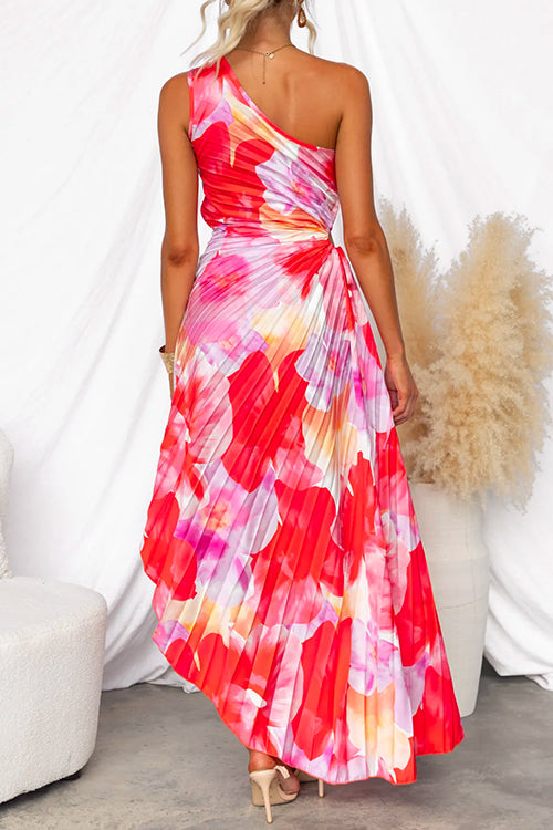 Alma™ - Elegante geplooide zomerjurk