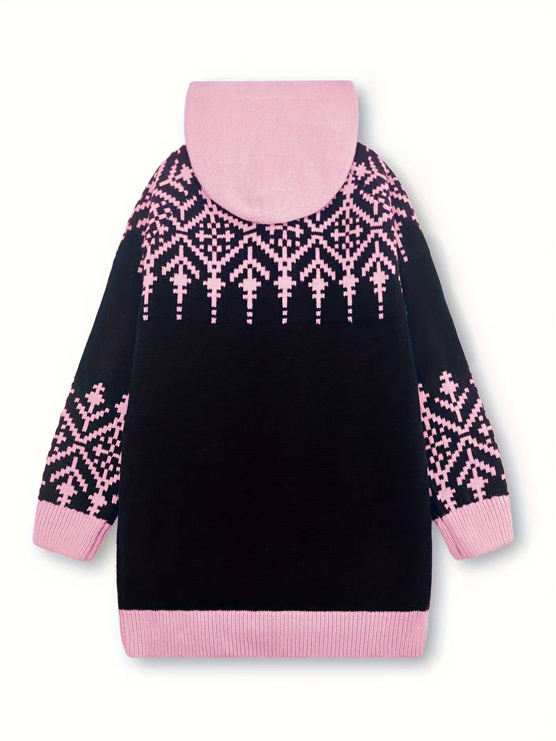 Isaralisse - Oversized Winterprint Mantel