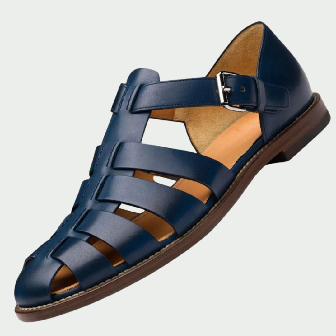 Ben™ - Premium leren herensandalen