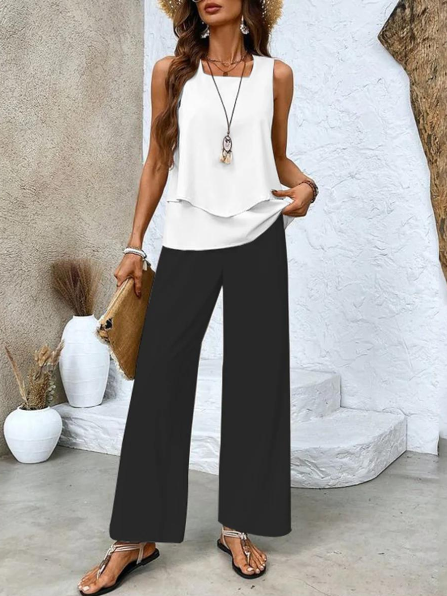 EMILY™ - CHIQUE PANTALON (GRATIS TOP)