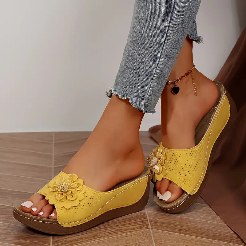 Nirelle™ - Sandalen met bloemen voor dames