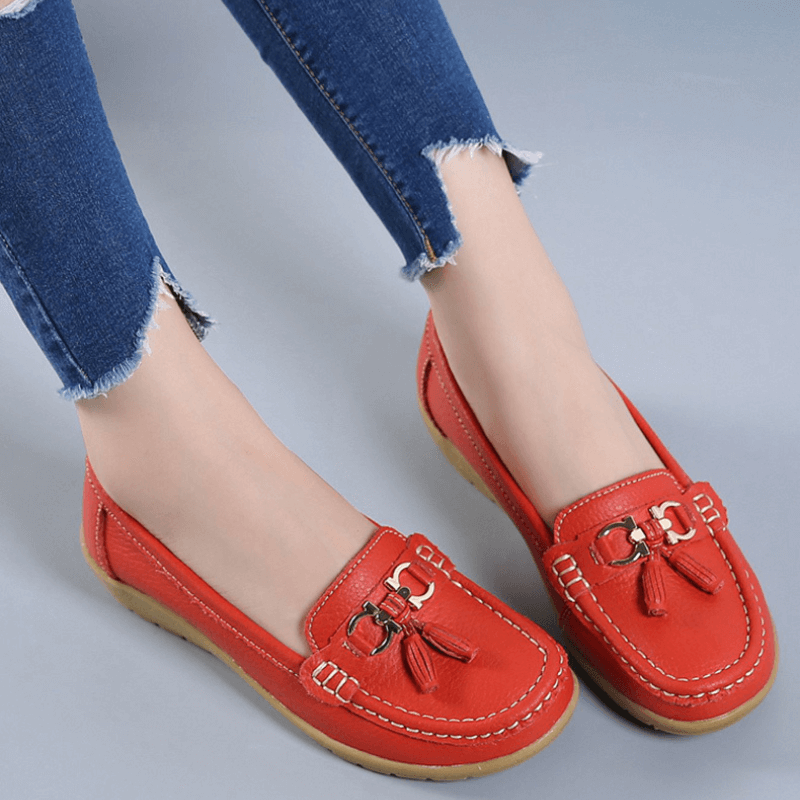 Heliora™ - Leren orthopedische comfortschoenen - Natuurlijke elegantie in elke stap