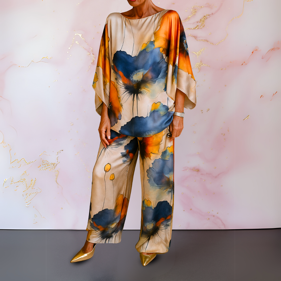 Ysella™ - Tweedelige damesset met prachtige print