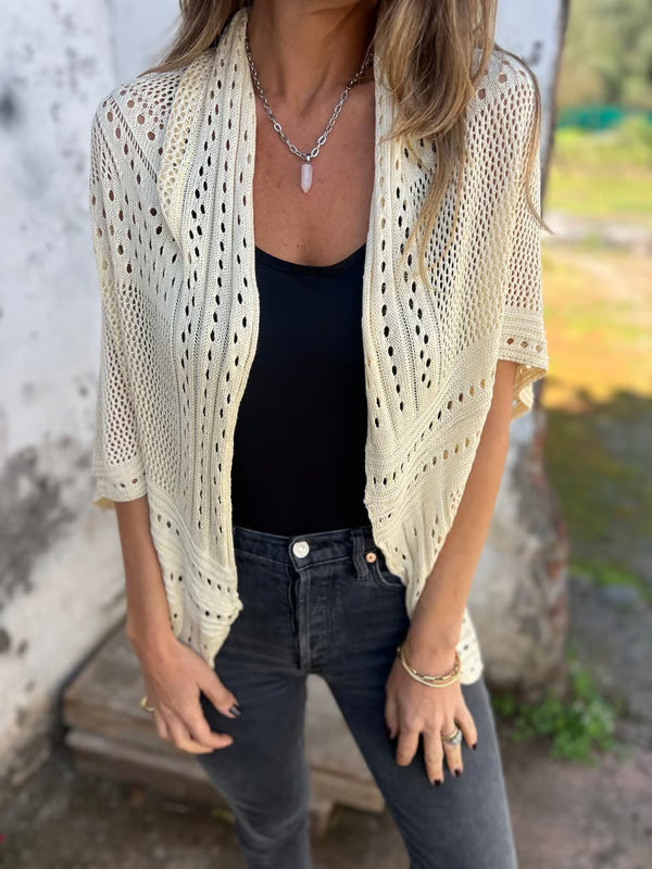 Alithia™ - licht vestje met halve mouwen