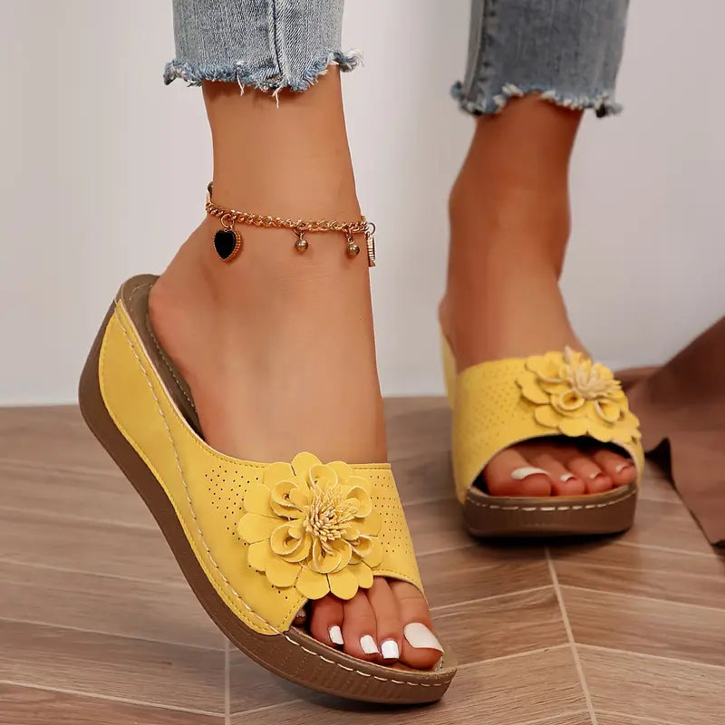 Nirelle™ - Sandalen met bloemen voor dames