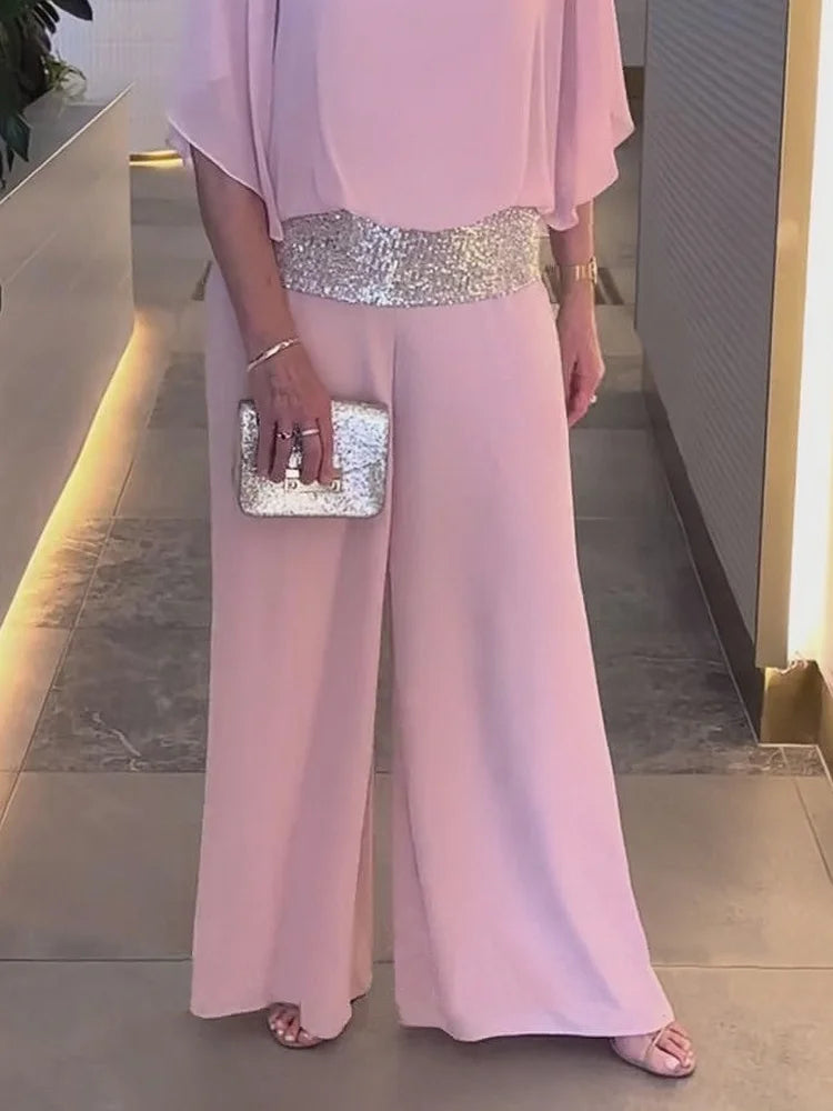 Joie™ - Elegante en moderne set met roze pailletten voor dames