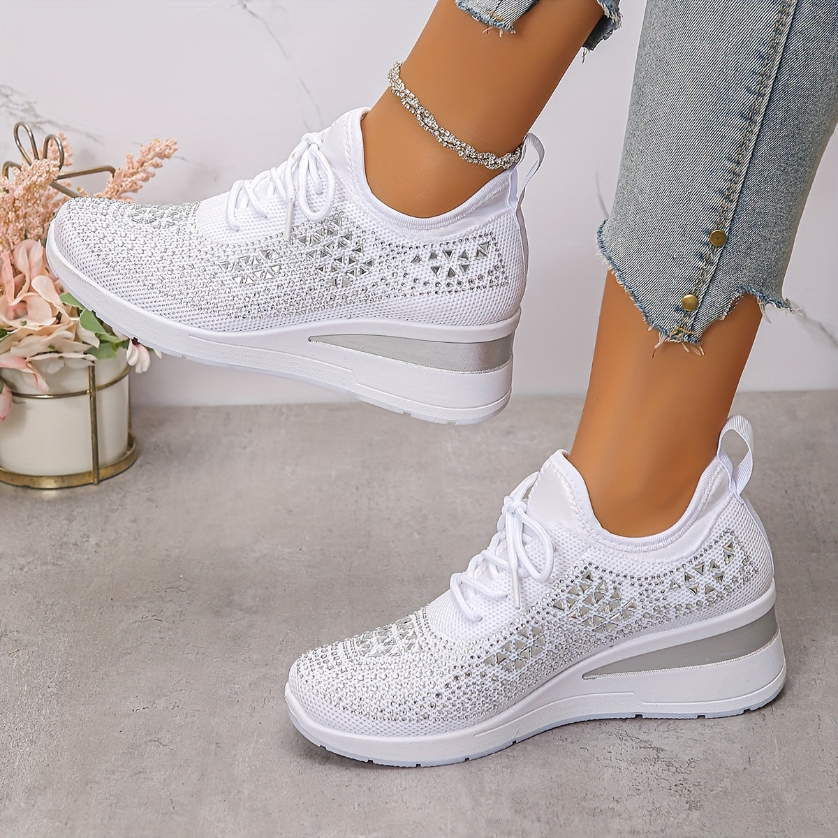 Lunelia™ - Ademende orthopedische sneakers van leer voor dames