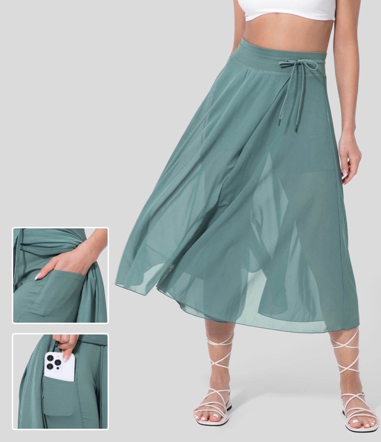Maris™ - Hoge Taille 2-in-1 Rok