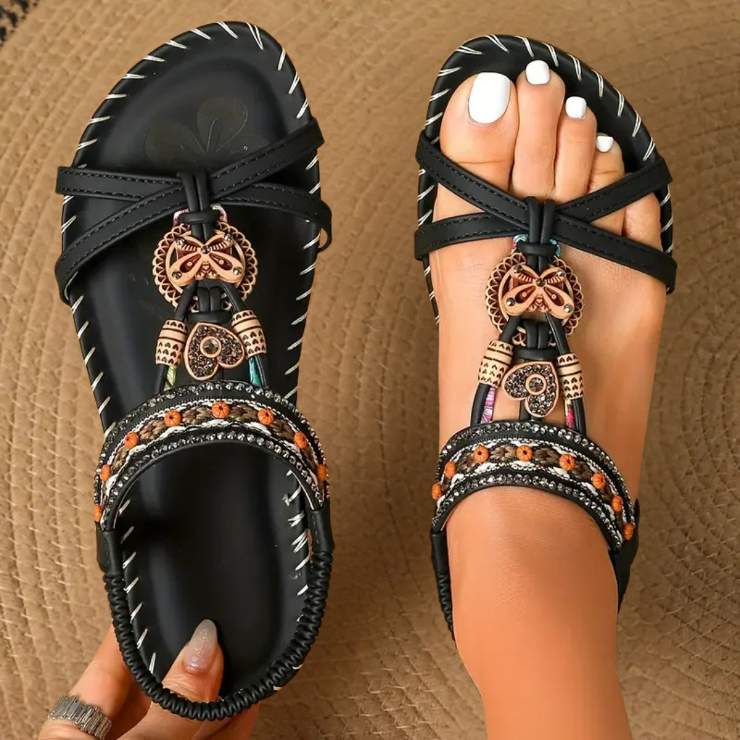Adelira™ - Orthopedische sandalen Ibiza stijl