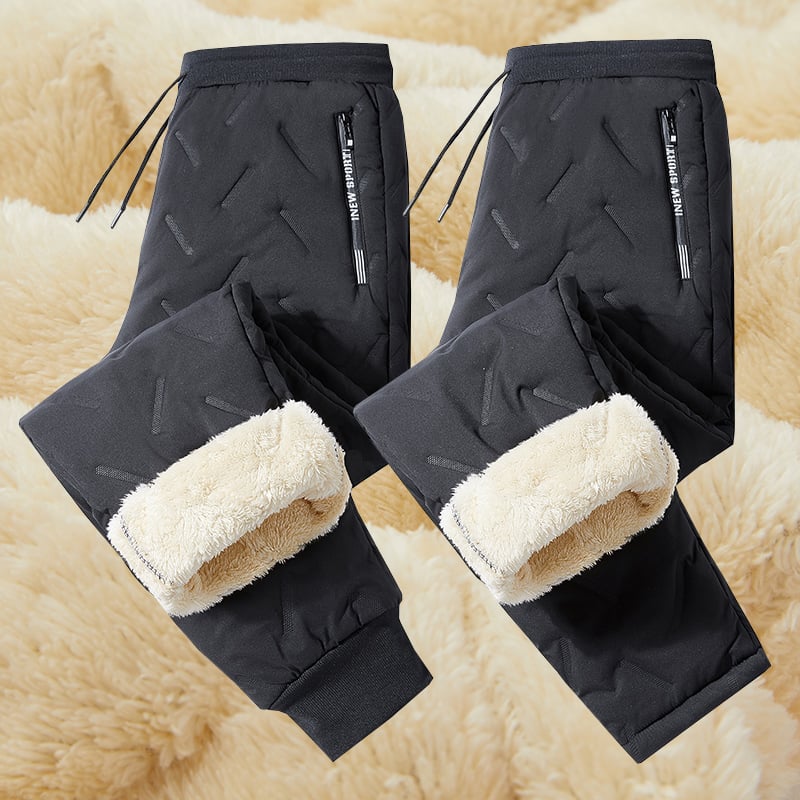 Denzel™ - Warme en winddichte joggingbroek van lamswol