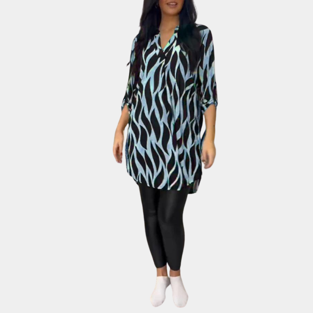 Anja™ - Lange damesblouse voor elke dag