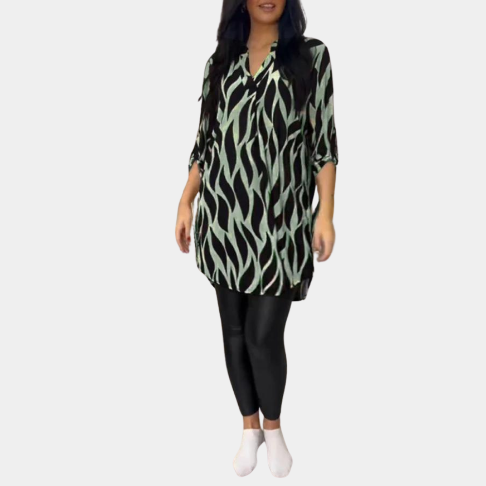 Anja™ - Lange damesblouse voor elke dag