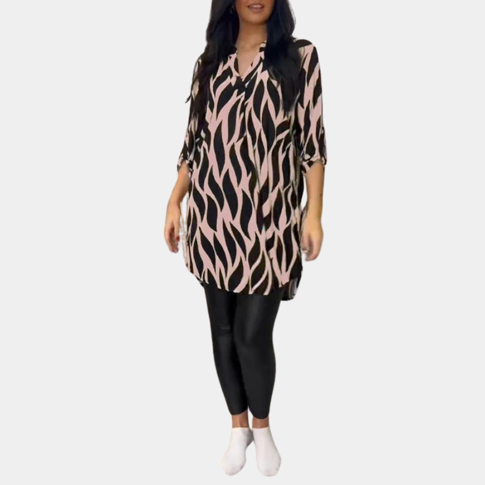 Anja™ - Lange damesblouse voor elke dag