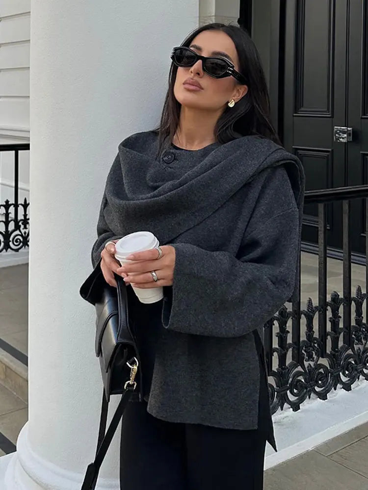 Novel™ - Classy Scarf Coat