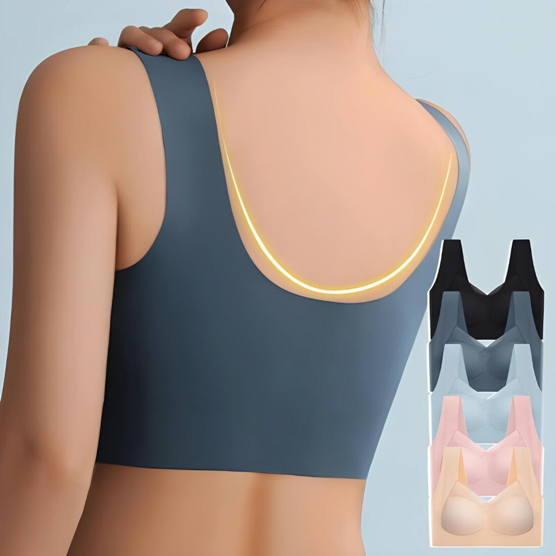 Silhouette™ BH - Geen bandjes of strakke naden!
