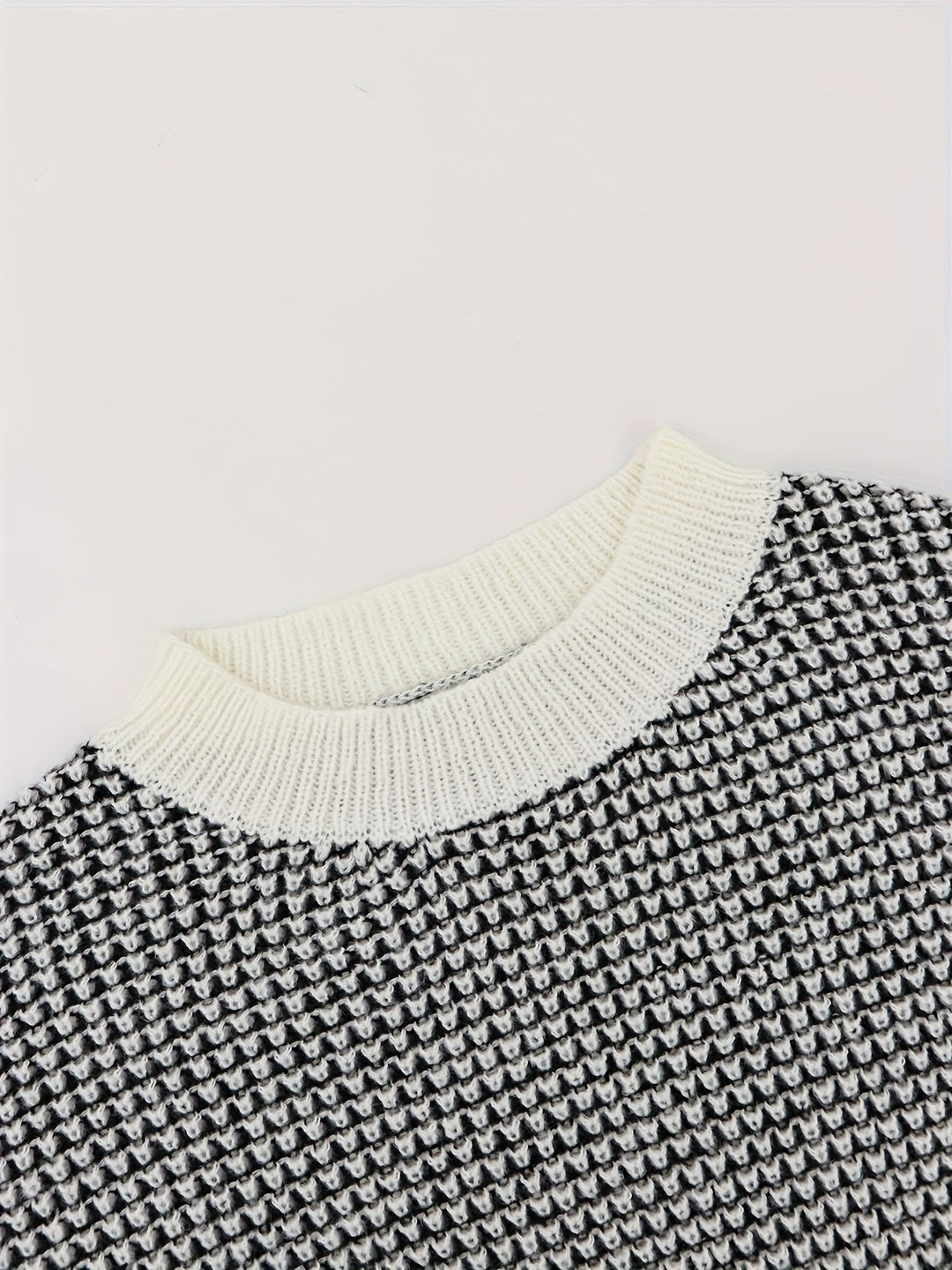 Bijou™ - Tricot Trui voor Vrouwen met Manchetkappen
