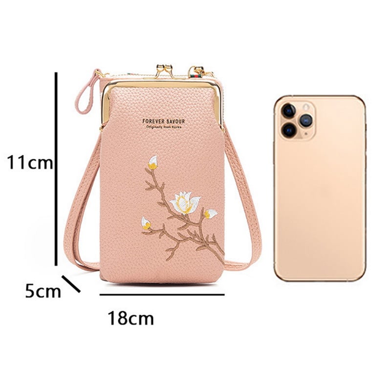 Faylienna - Schouderportefeuille voor Telefoon