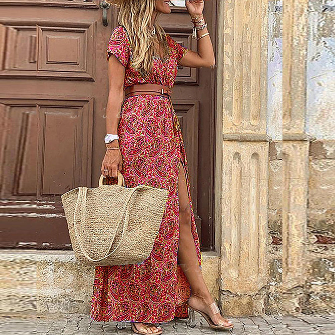 Yasmine™ - Stijlvolle en elegante boho jurk