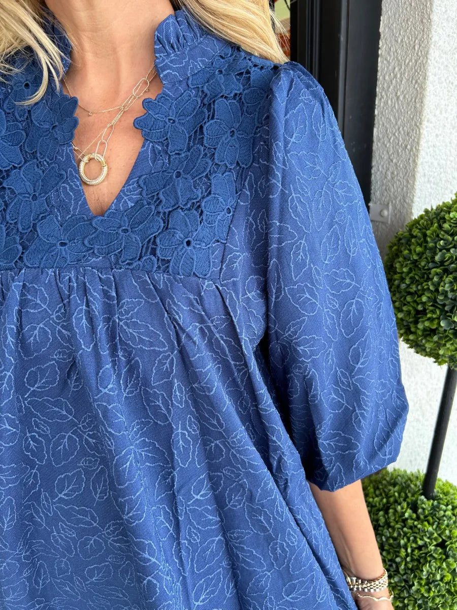 Tesia™ - Korte zomerjurk met pofmouwen voor elke leeftijd!