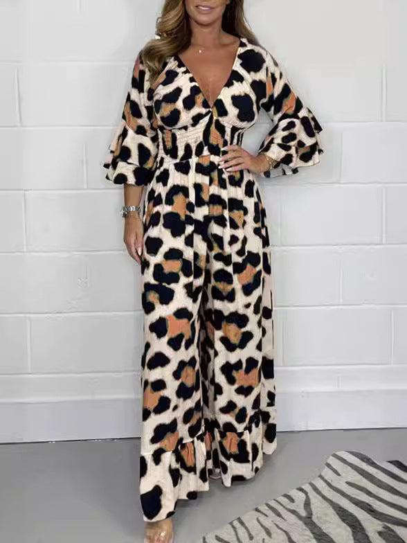 Priscille™ - Jumpsuit met prachtige print voor dames