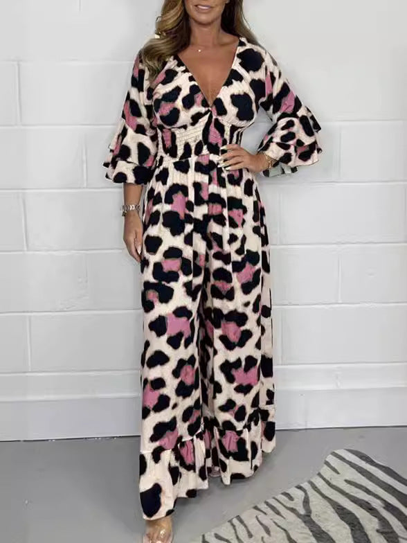 Priscille™ - Jumpsuit met prachtige print voor dames