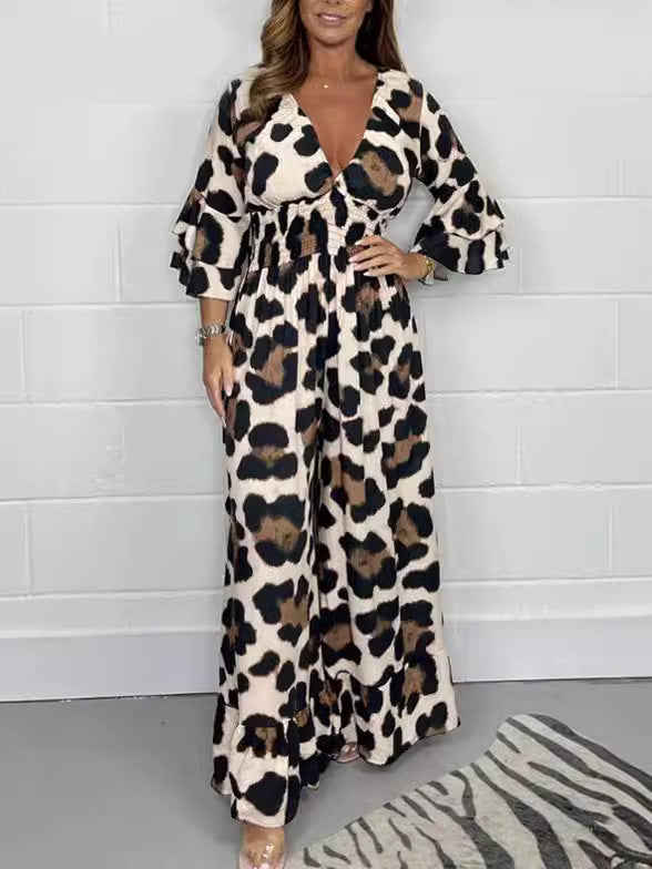 Priscille™ - Jumpsuit met prachtige print voor dames