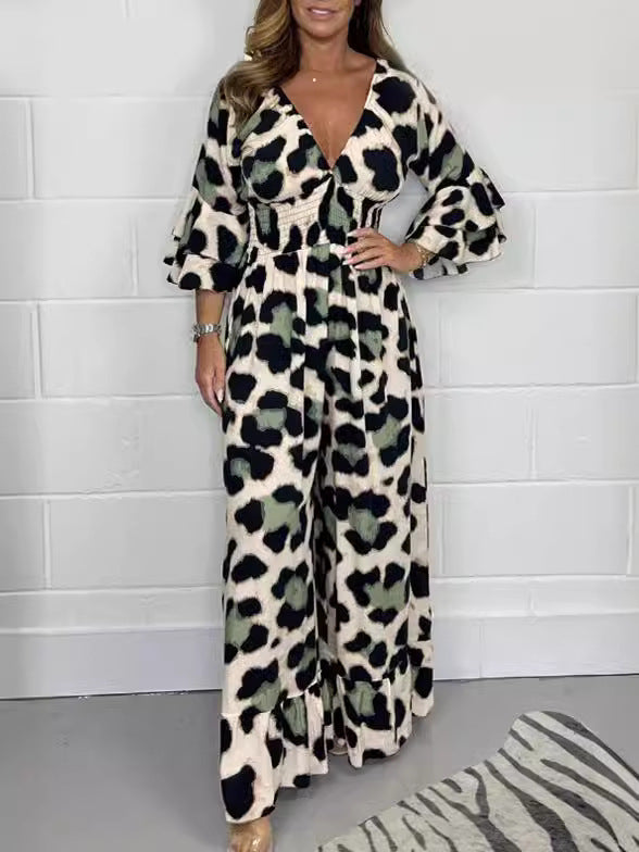 Priscille™ - Jumpsuit met prachtige print voor dames