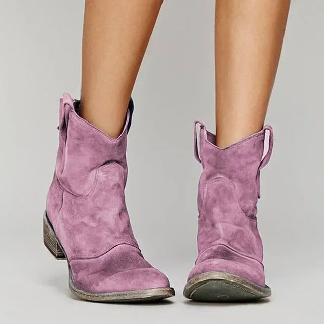 Dael™ - Vintage Cowboy Enkellaarsjes